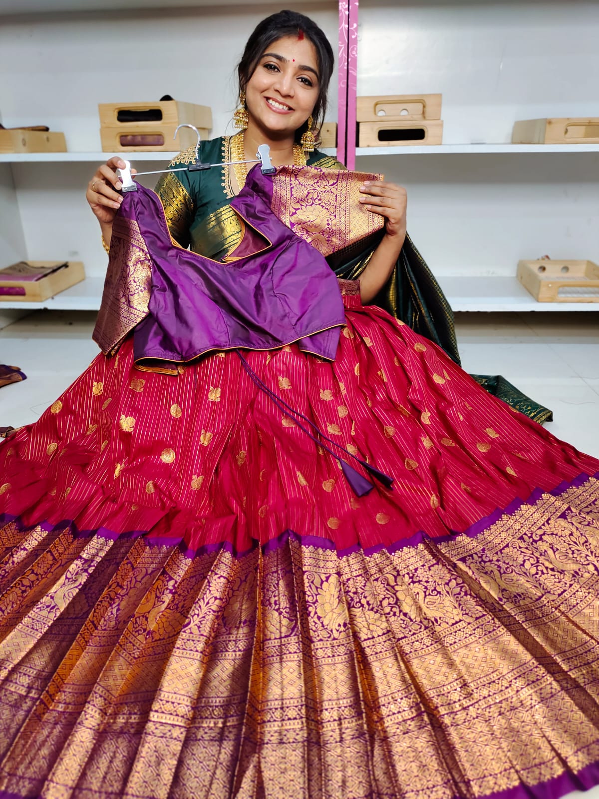 Sales  Gadwal lehangas