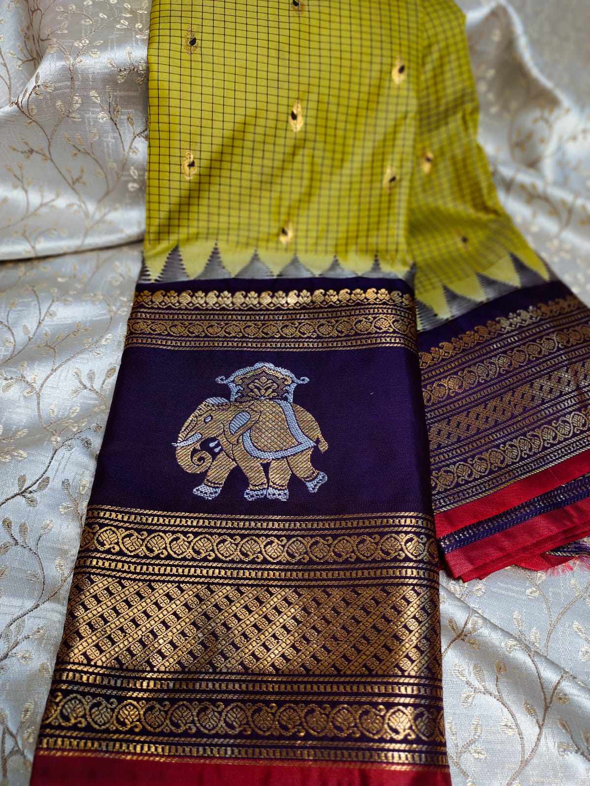 Premium gadwal silk sarees