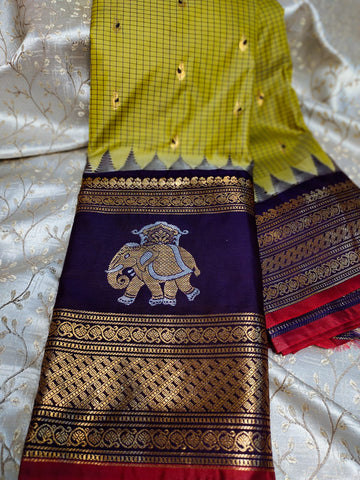 Premium gadwal silk sarees