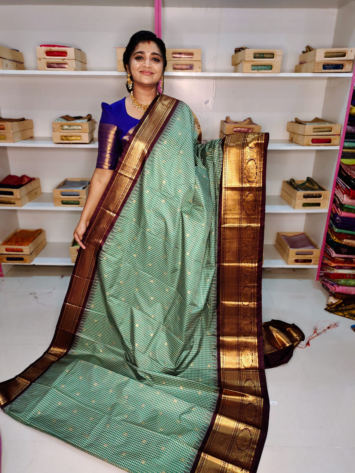 Primeme gadwal silk saree
