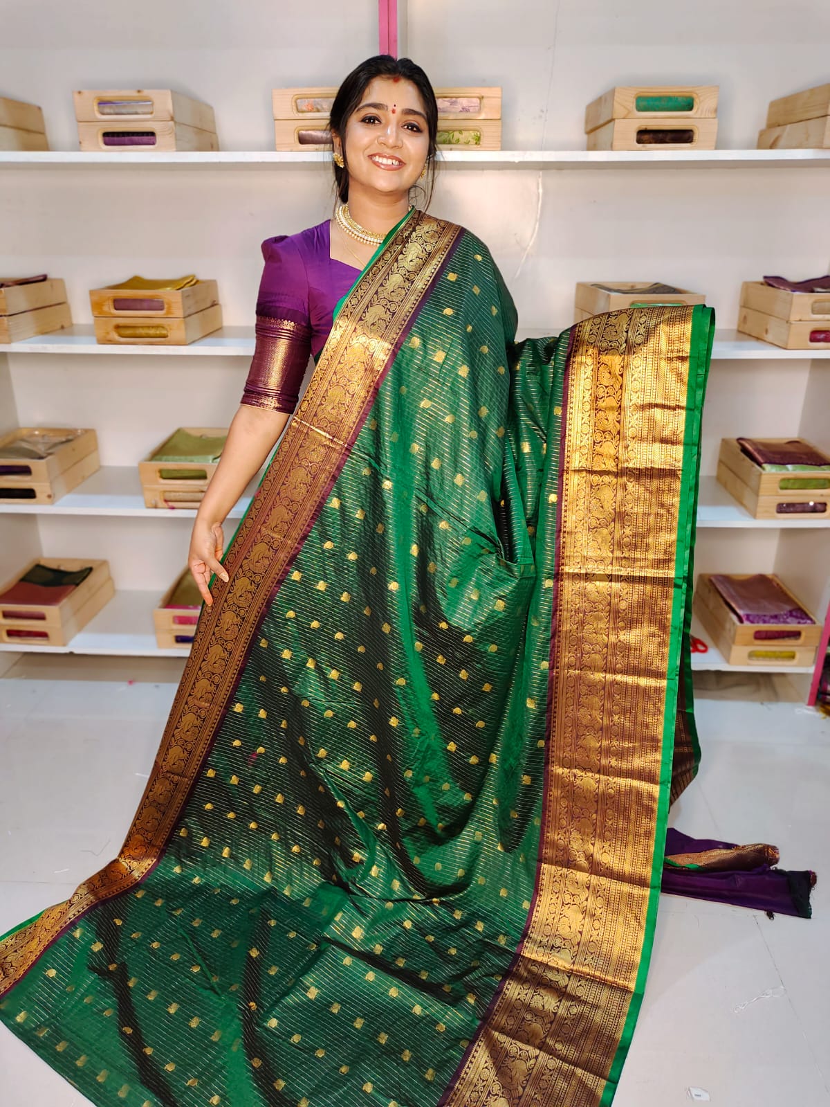 Sravanamasam sale gadwal silk