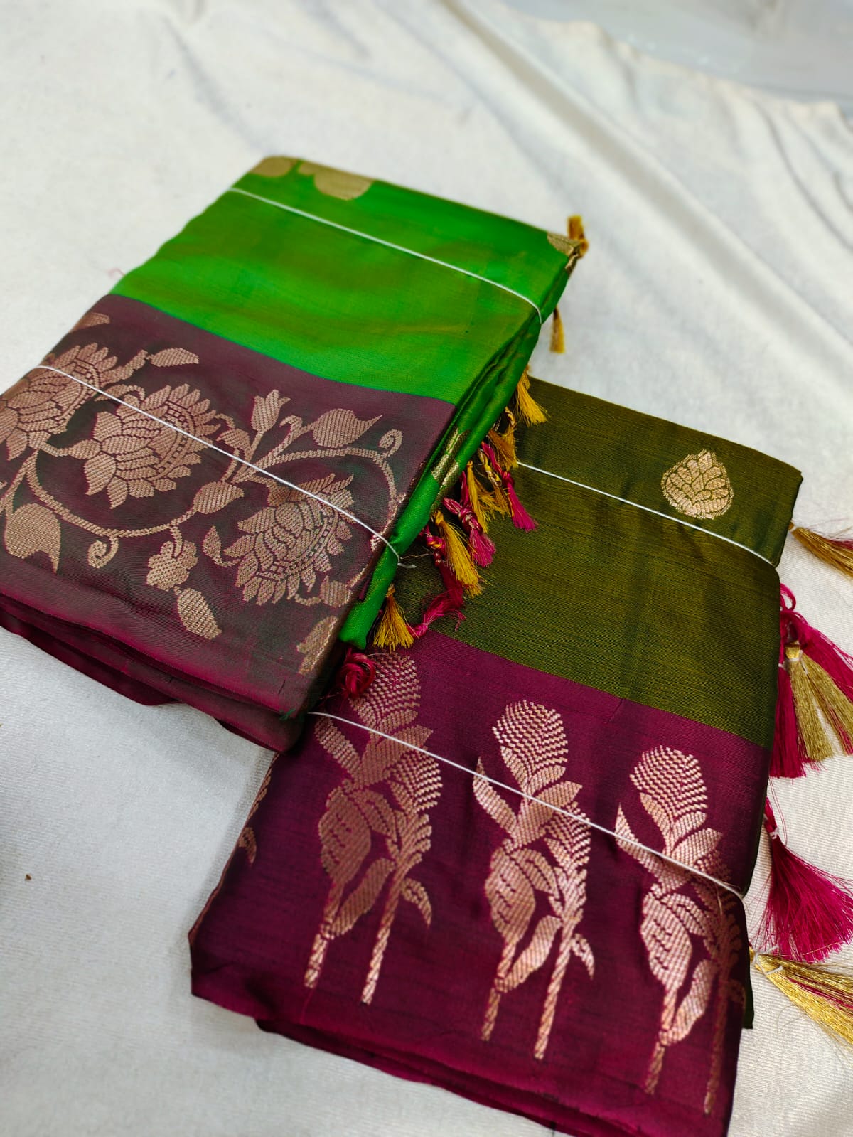 1+1 Uppada silk