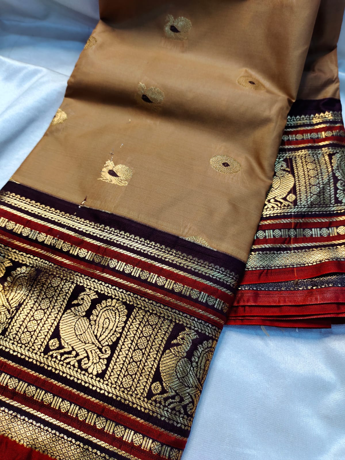 Vintage gadwal sarees
