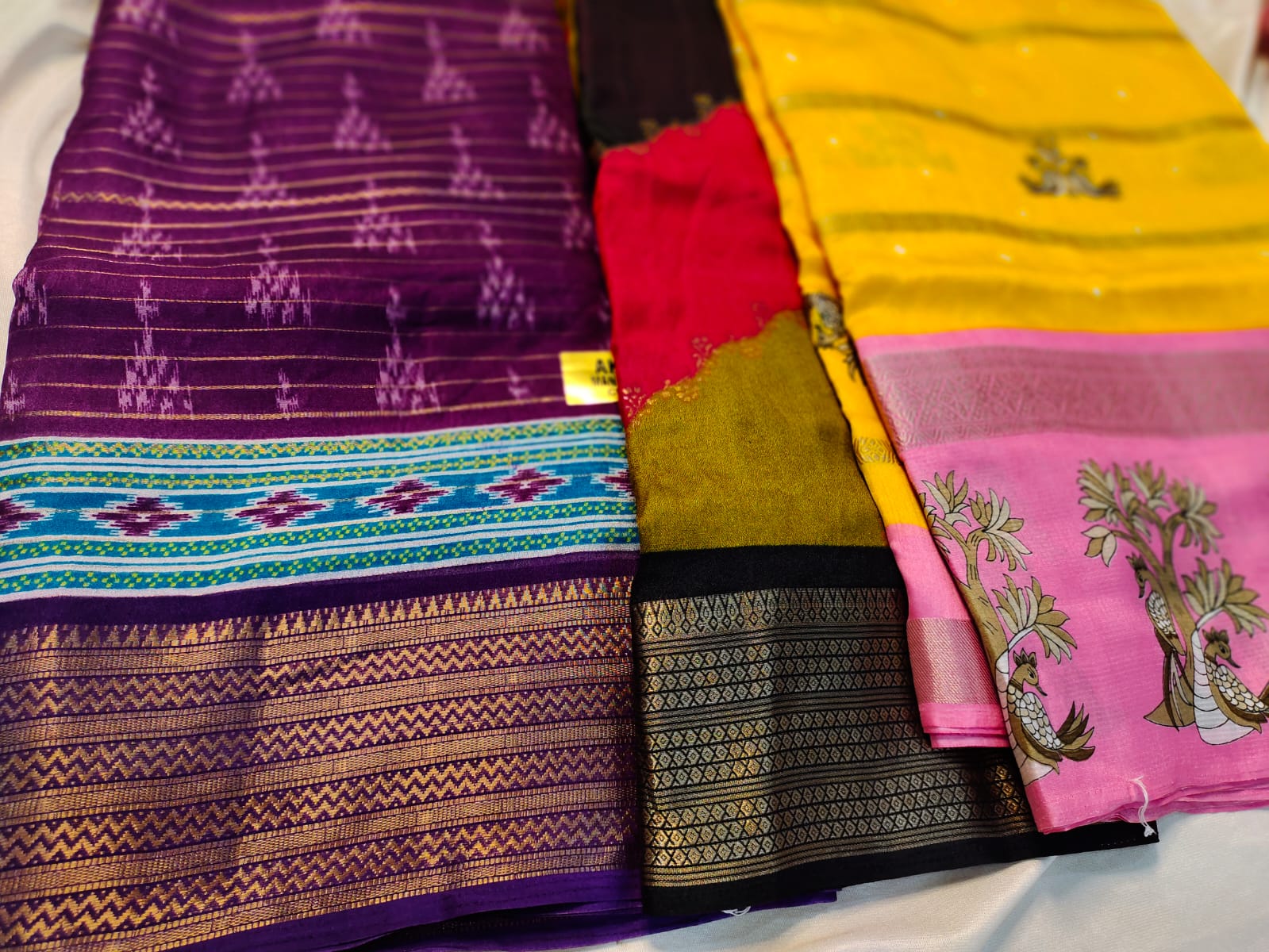 1+2dola silk saree