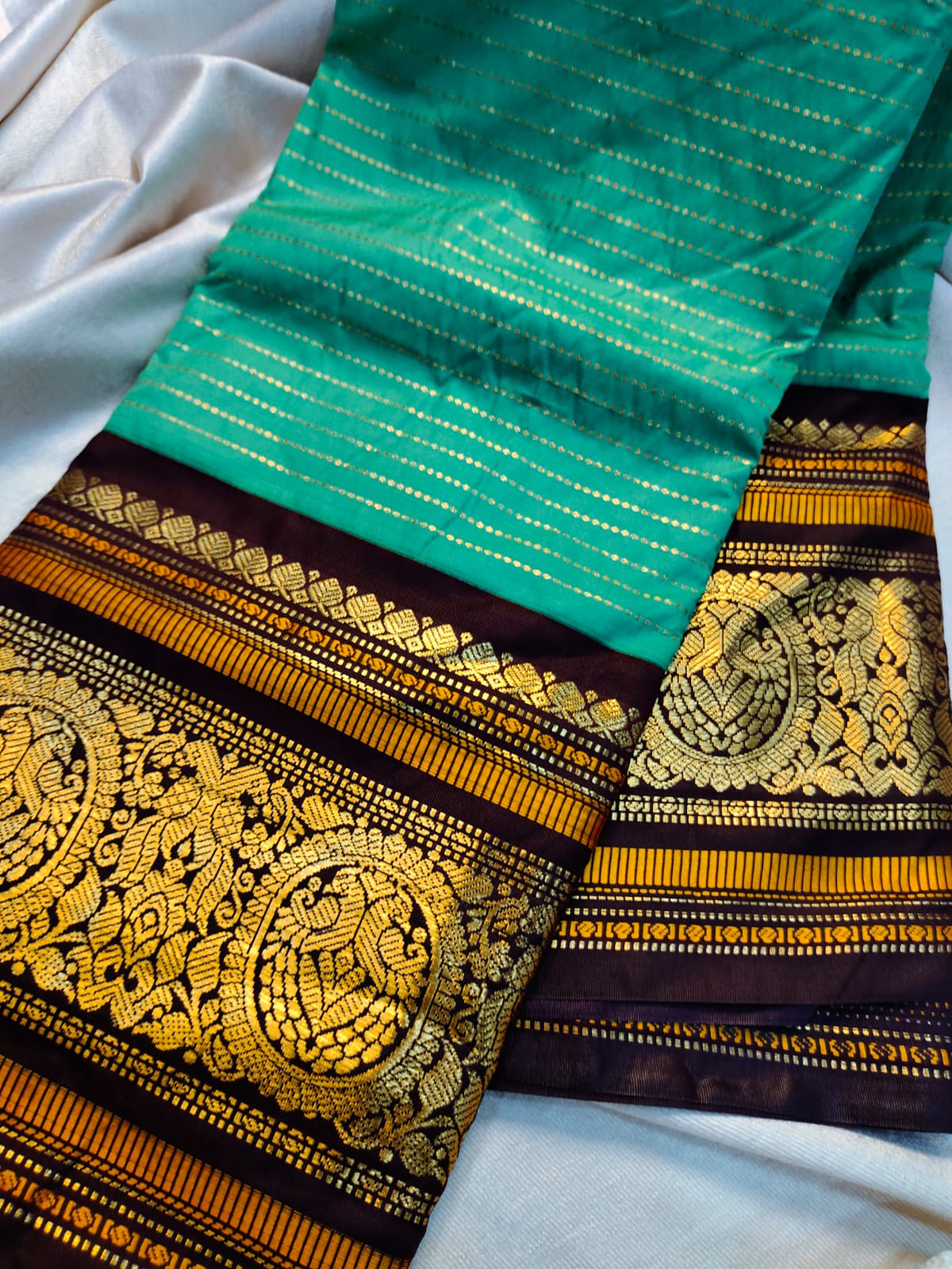 Vintage gadwal silk