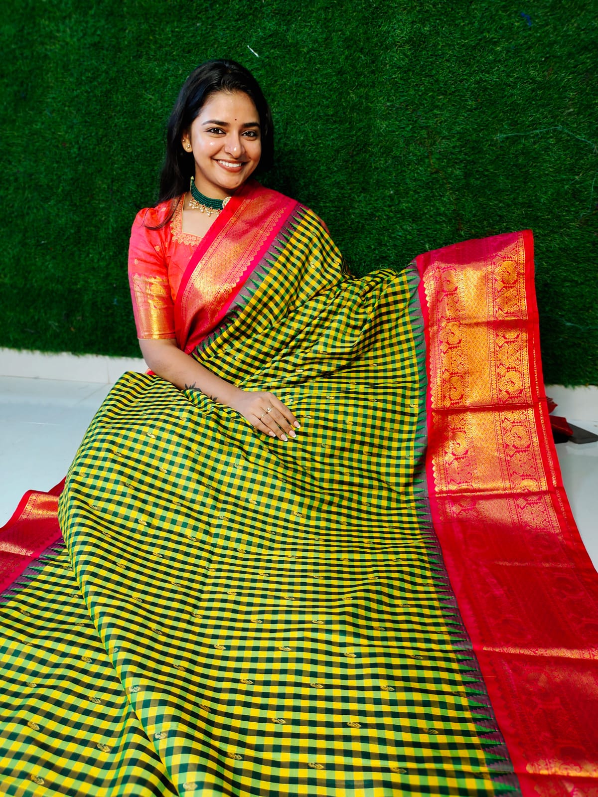 Vitange gadwal silk saree