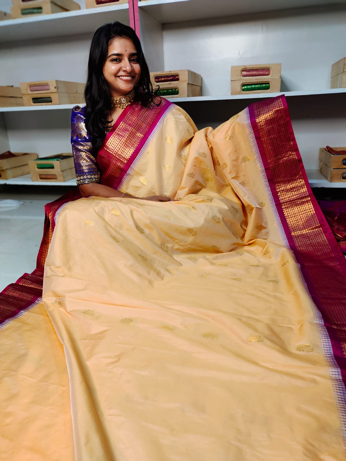 50% offer gadwal silk saree