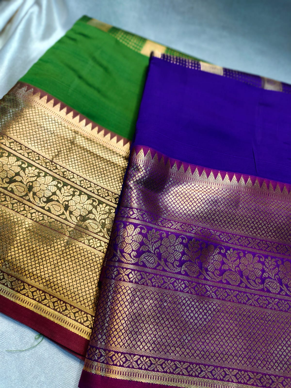 1+1 Uppada silk