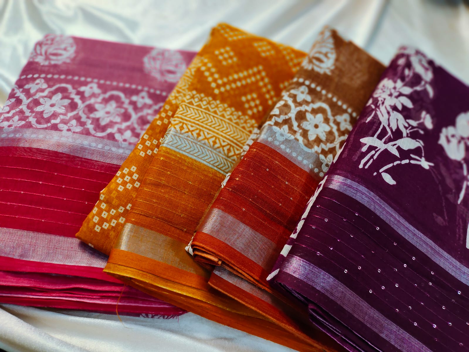 1+3 dola silk saree
