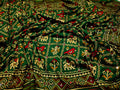 Spun patola silk