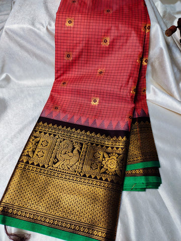 Vitange gadwal silk