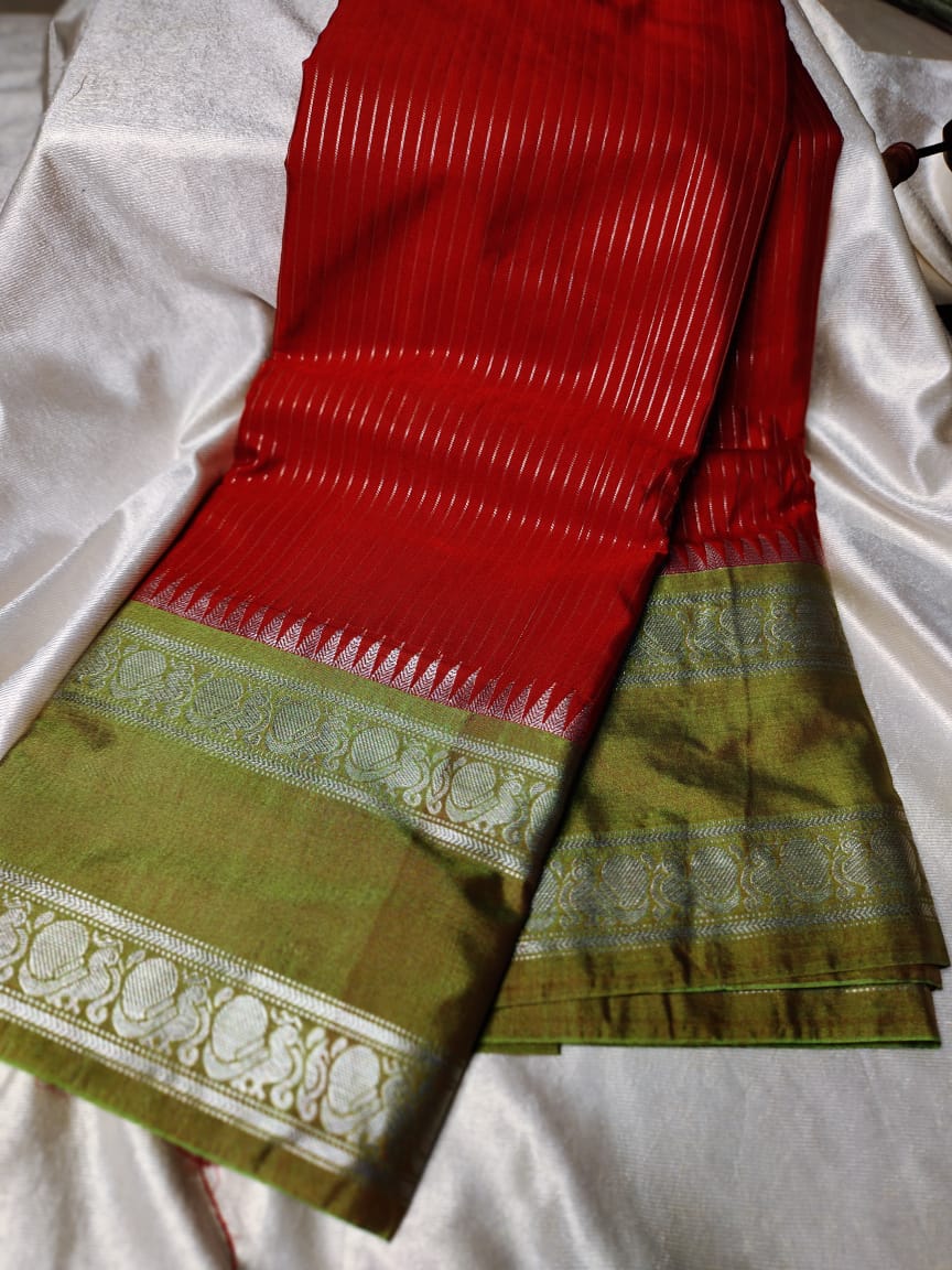 Vitange gadwal silk