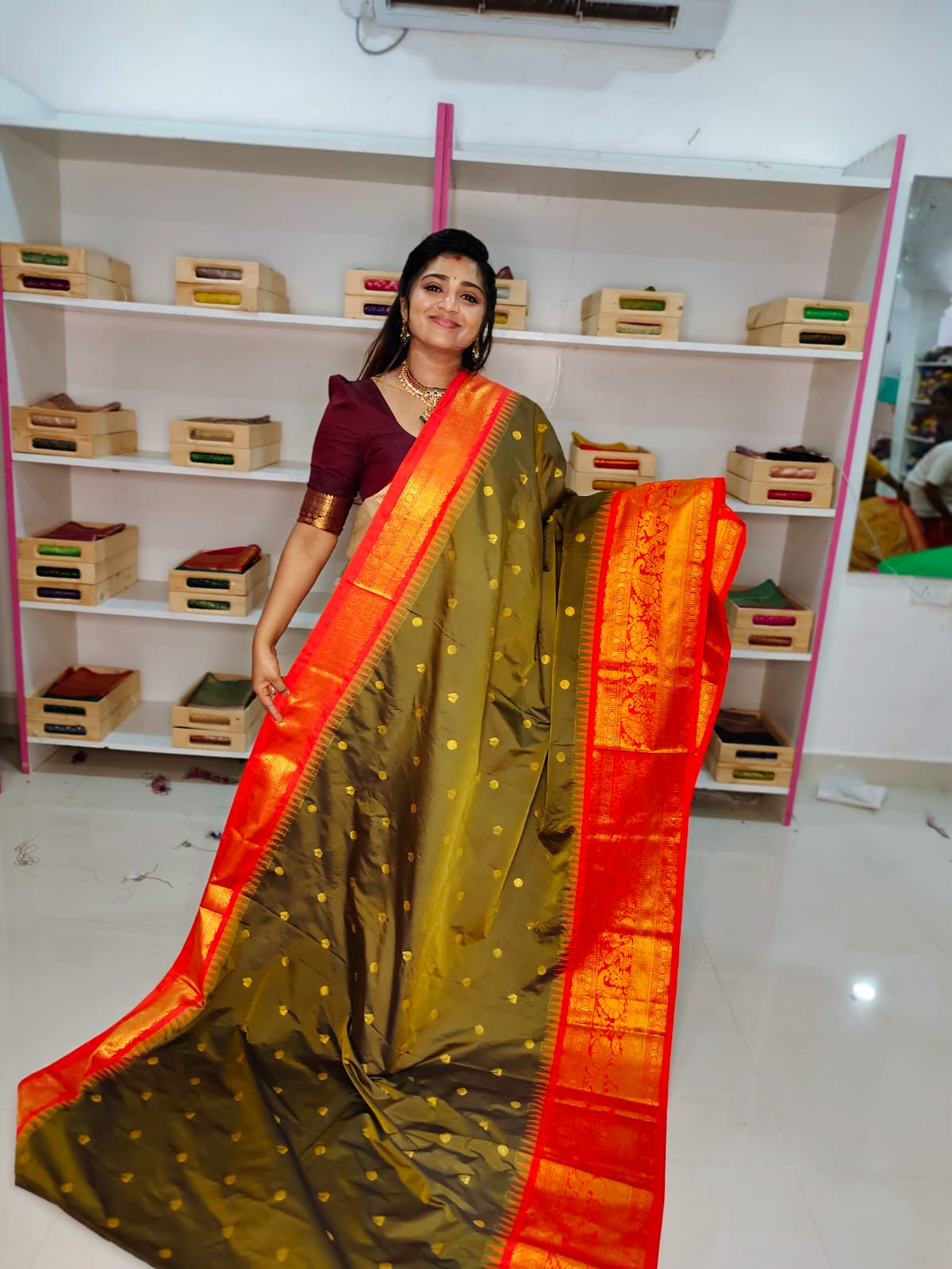 50% offer gadwal silk sarees