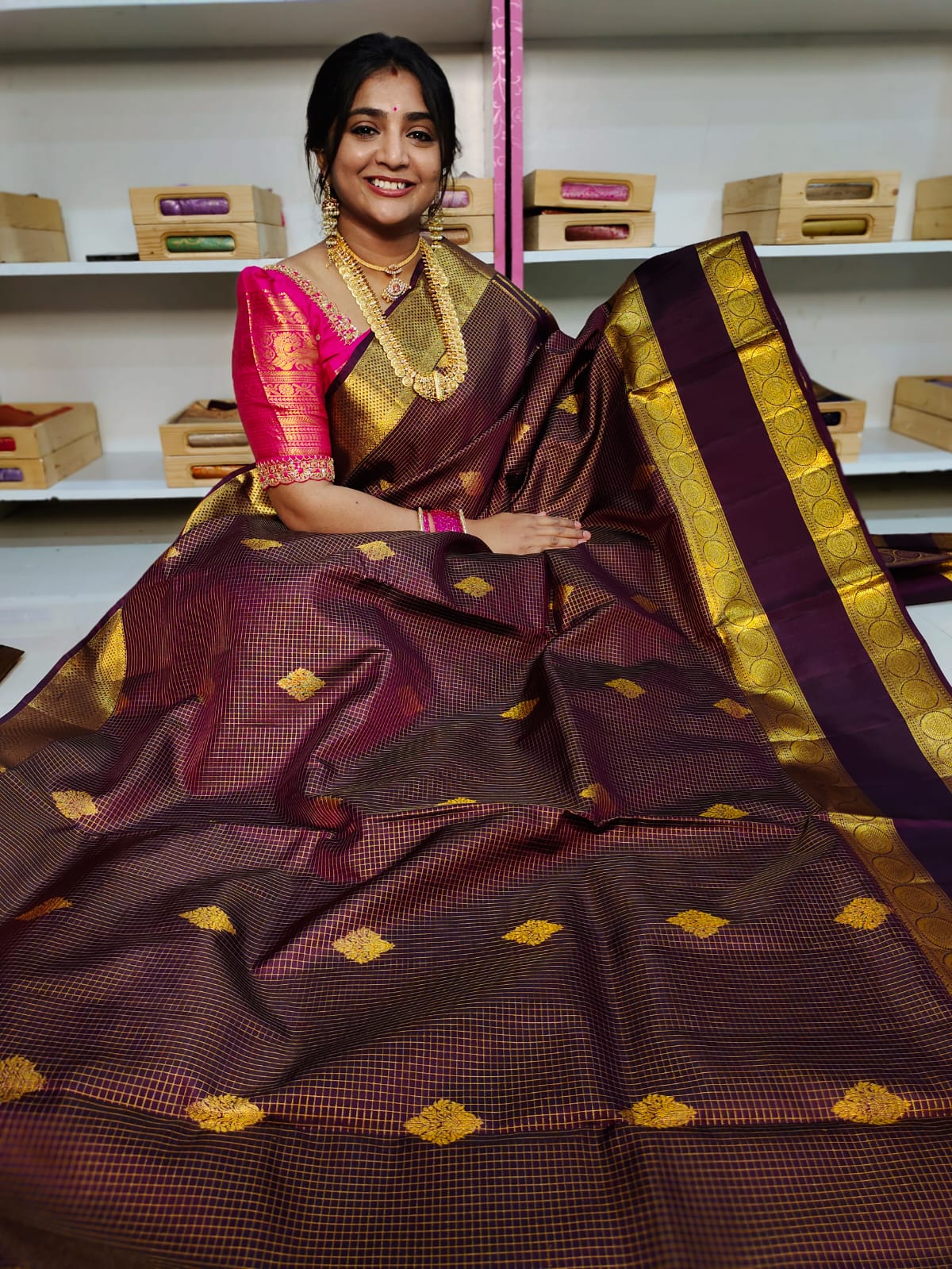 50% Silk mark vintage pattu sarees