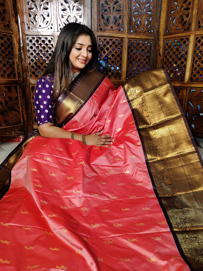 Vitange gadwal silk