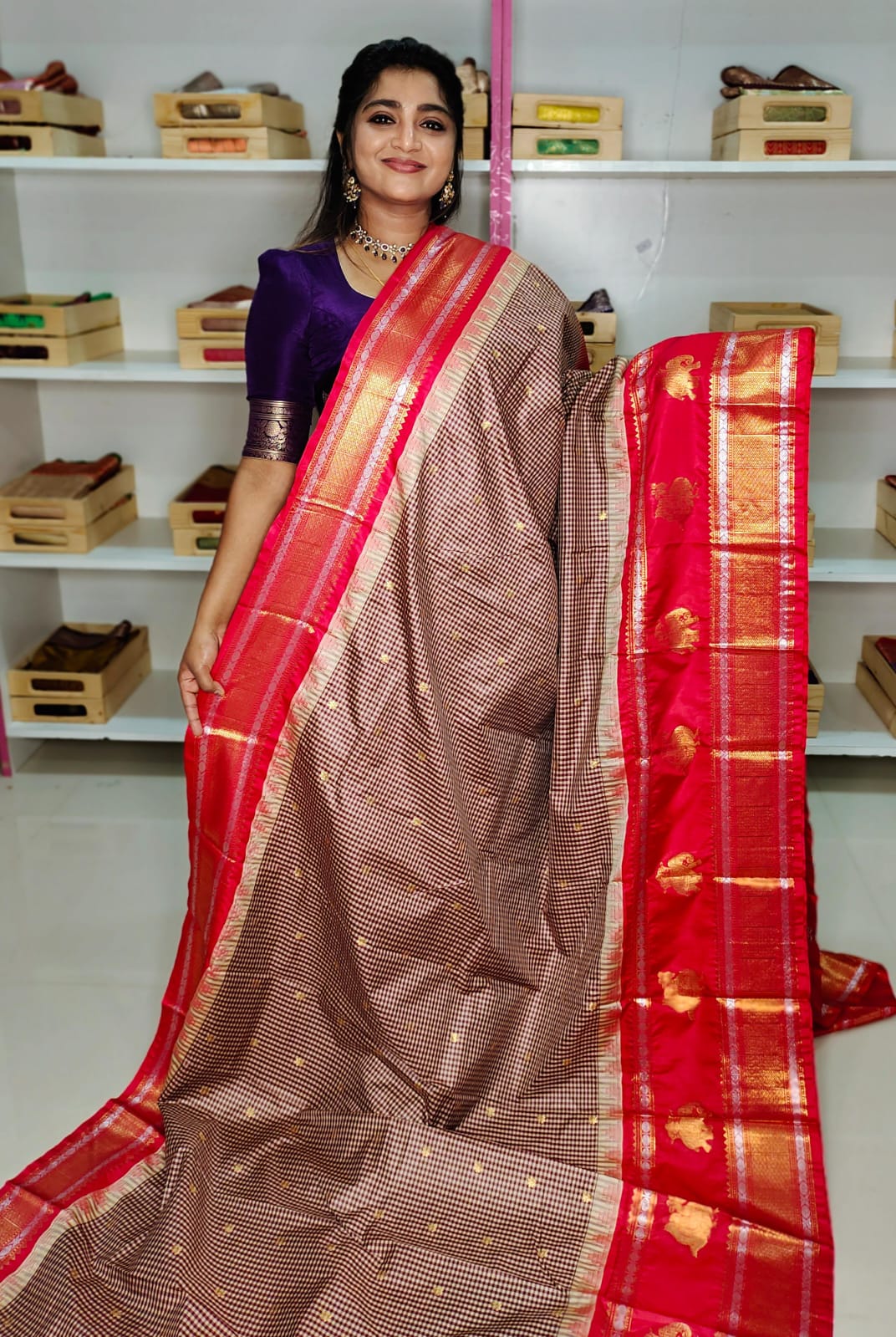 Primeme gadwal silk saree