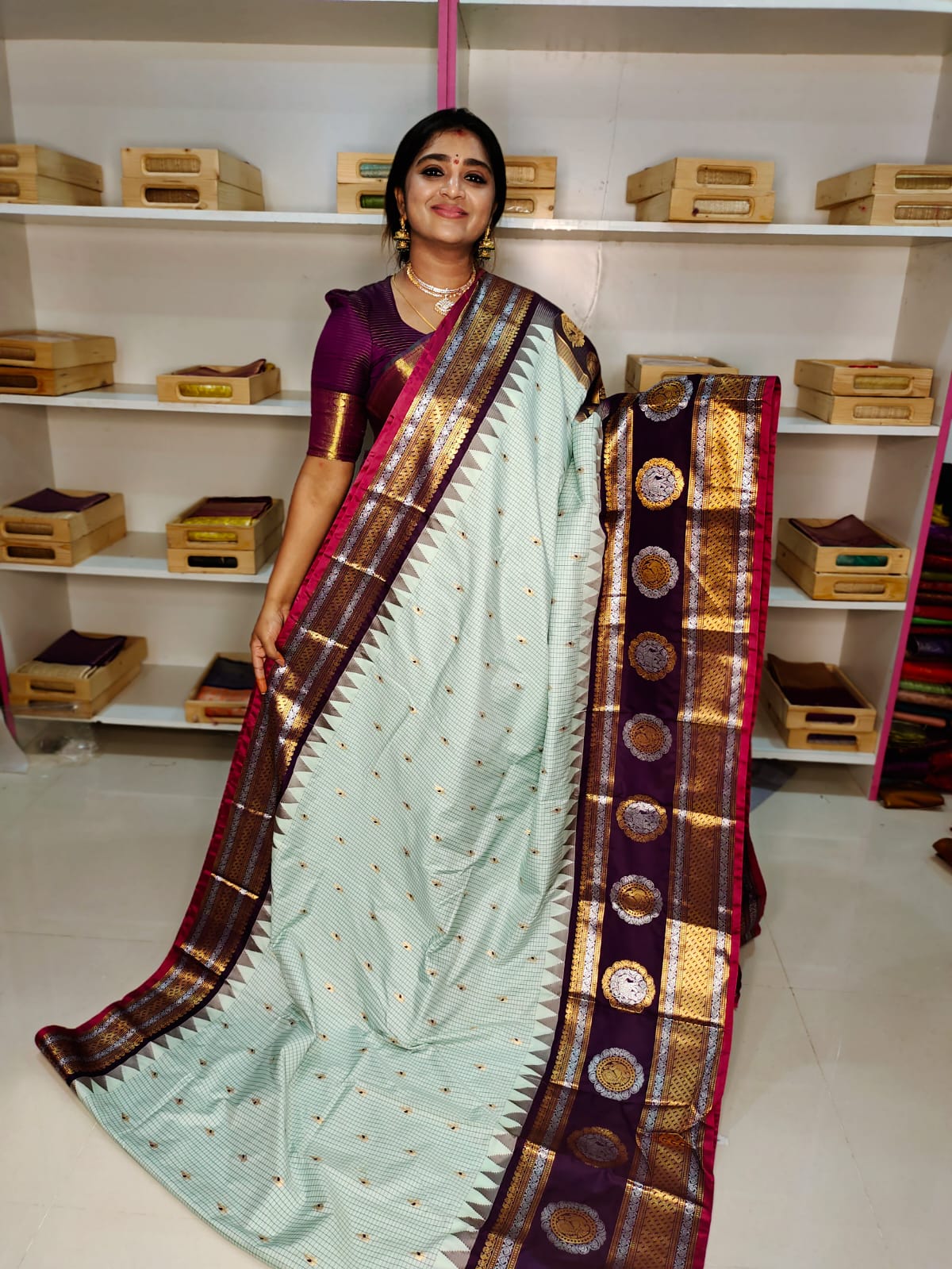 Primeme gadwal silk saree