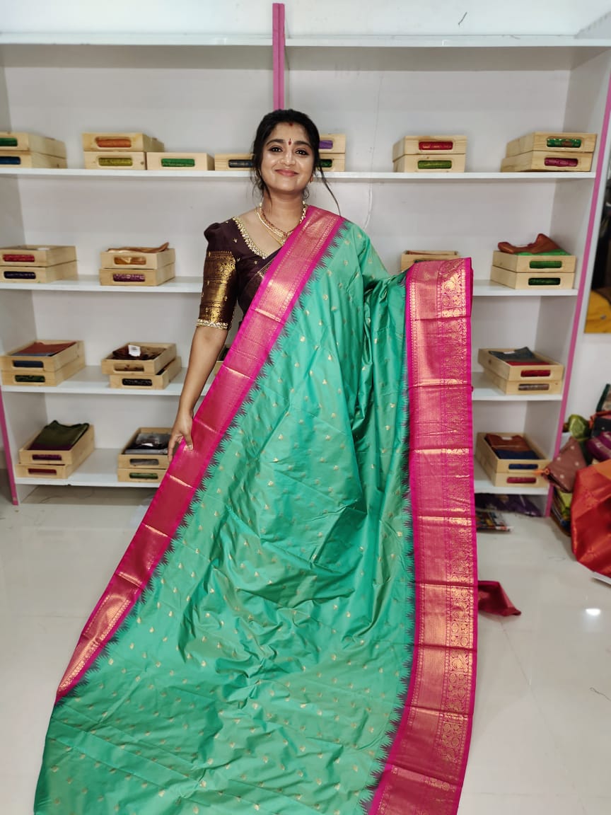 Ashadam sale gadwal silk saree