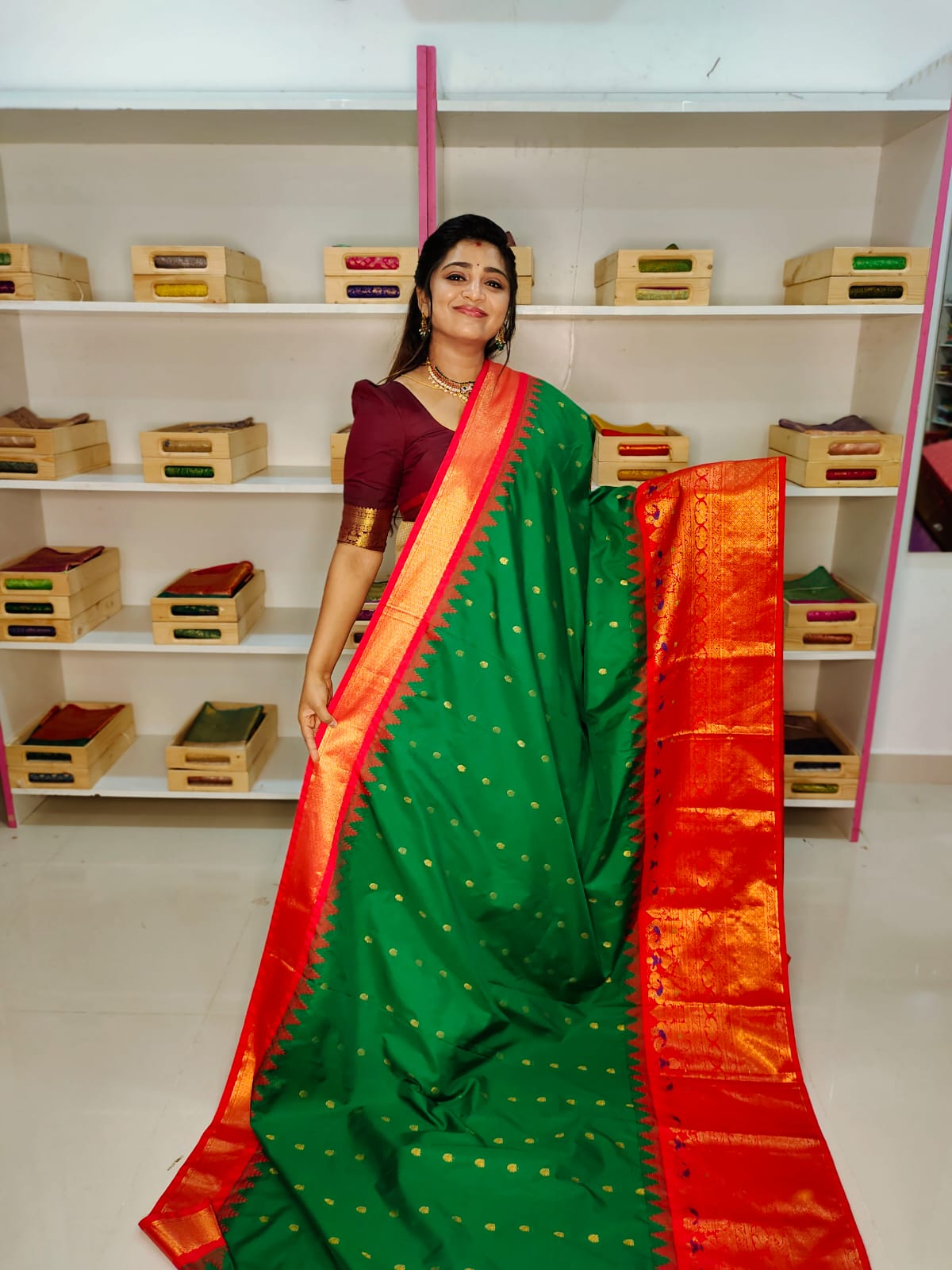 50% offer gadwal silk sarees