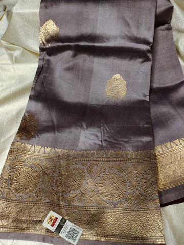 100% silk mark certified green Mango silk saree