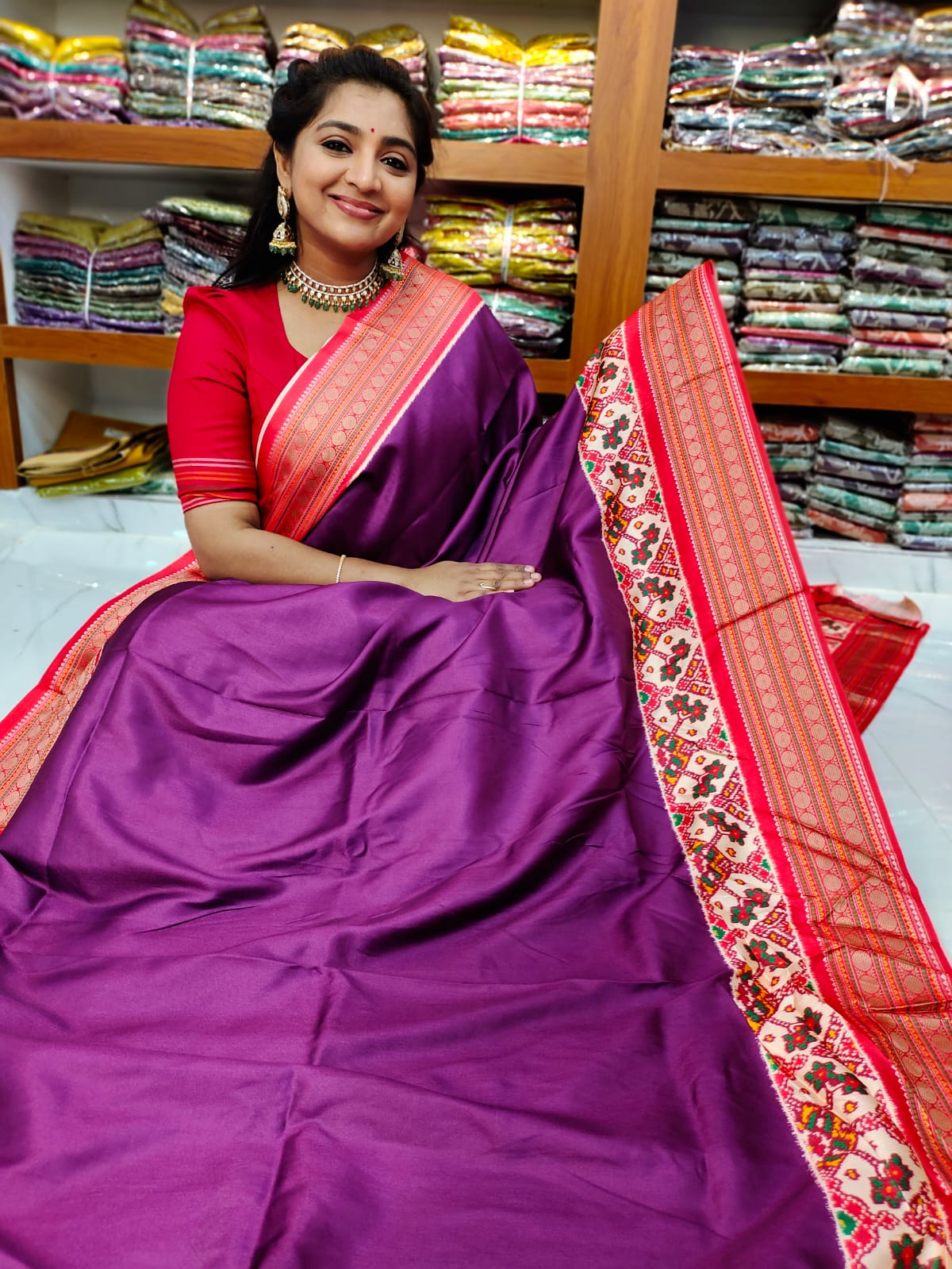 Patola silk saree