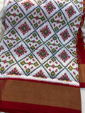 50% ikkat pattu saree