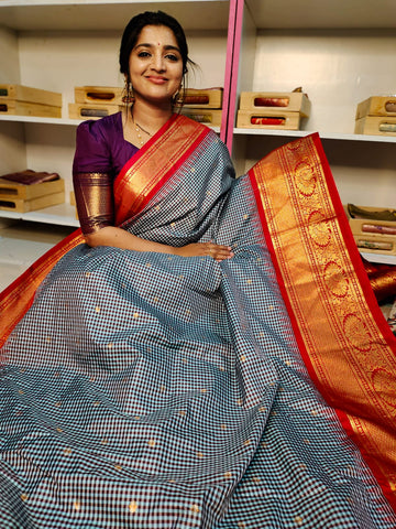 Vitange gadwal silk