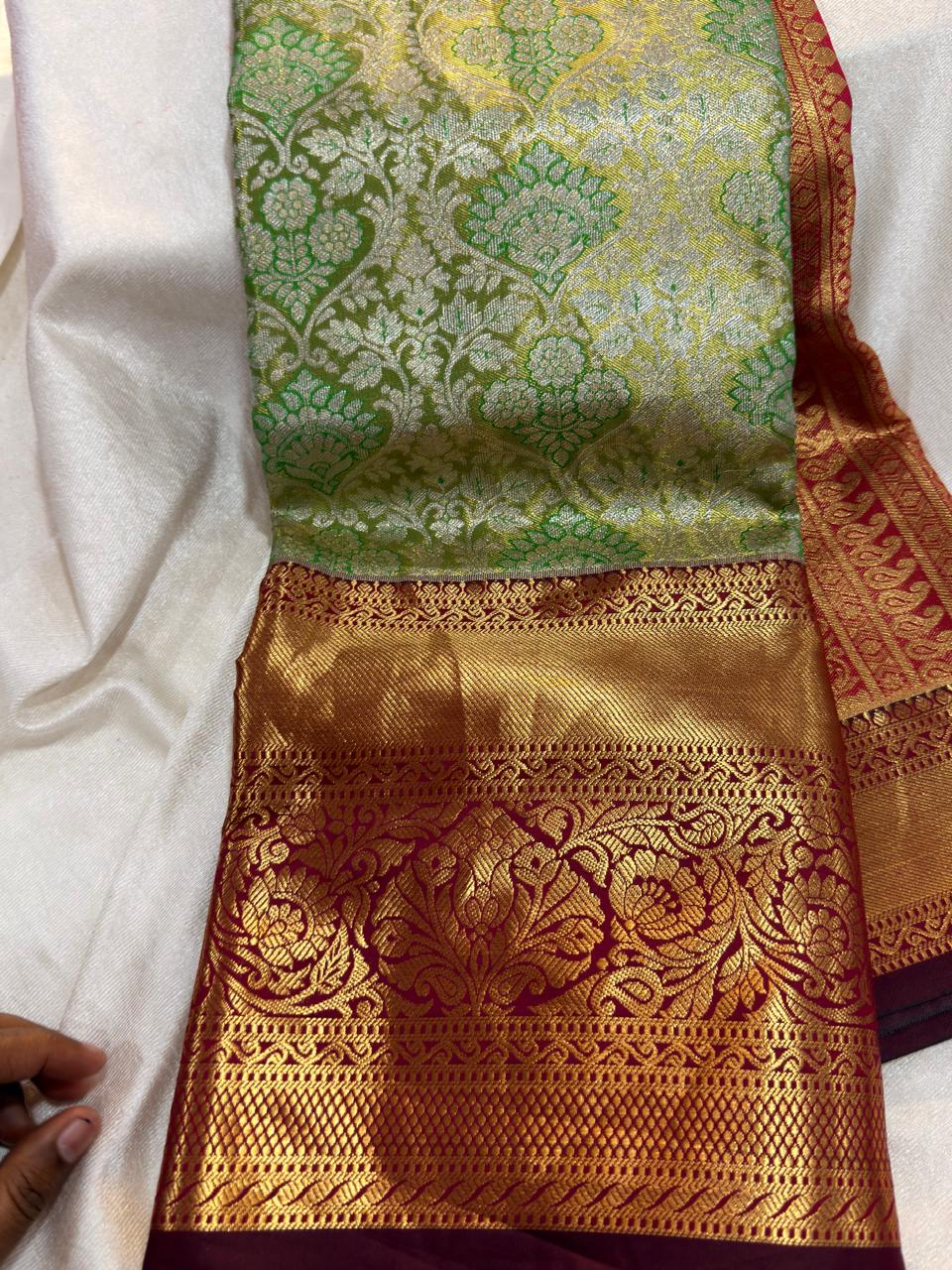 90% offer Kanchi pattu collection