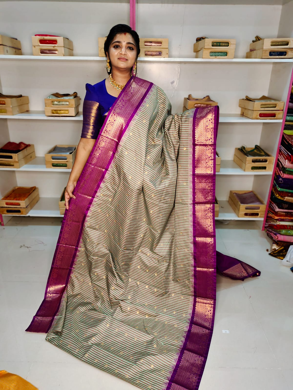 Primeme gadwal silk saree