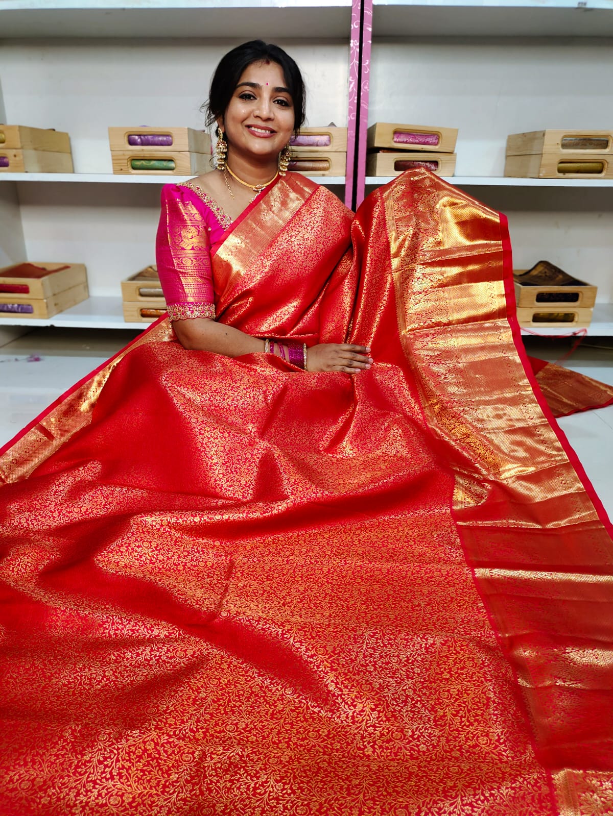 90% offer kanchi pattu collections