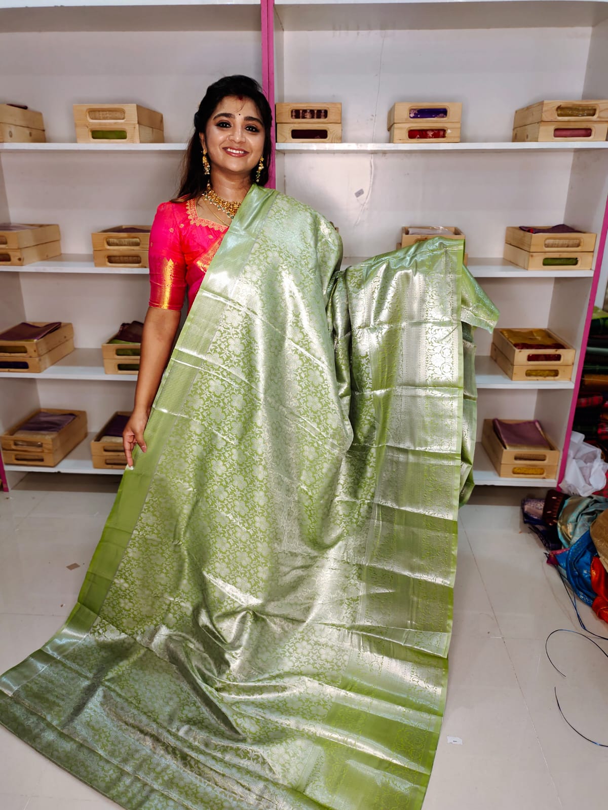 90% offer kanchi pattu collection