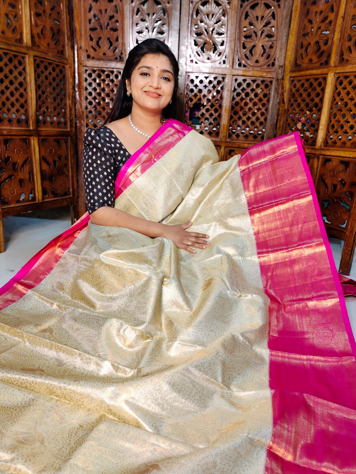 90% ఆఫర్ కంచి పట్టు సేకరణ