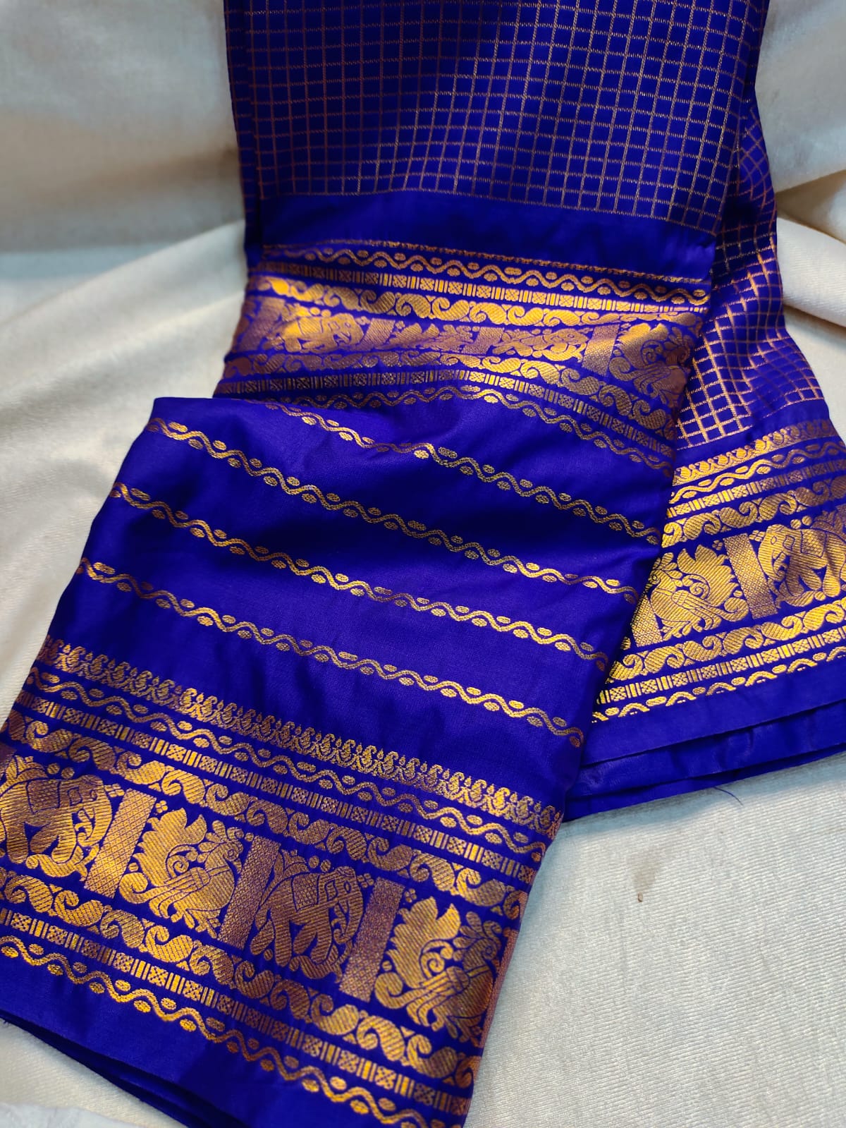 Vintage gadwal sarees