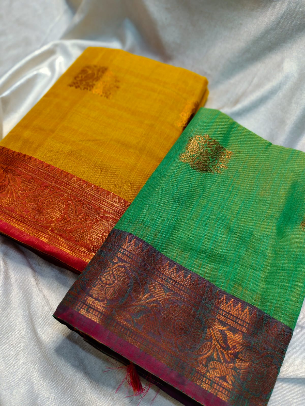 1+1 Chanderi sarees