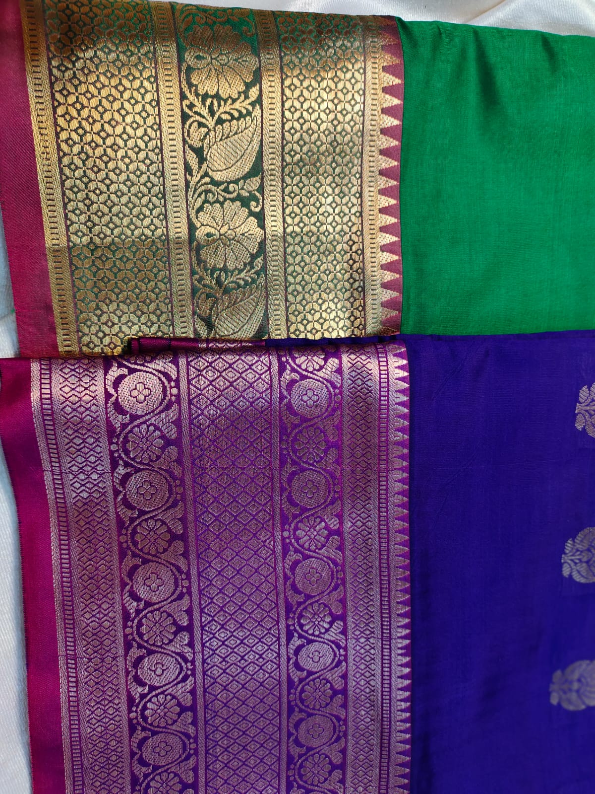 1+1 Uppada silk