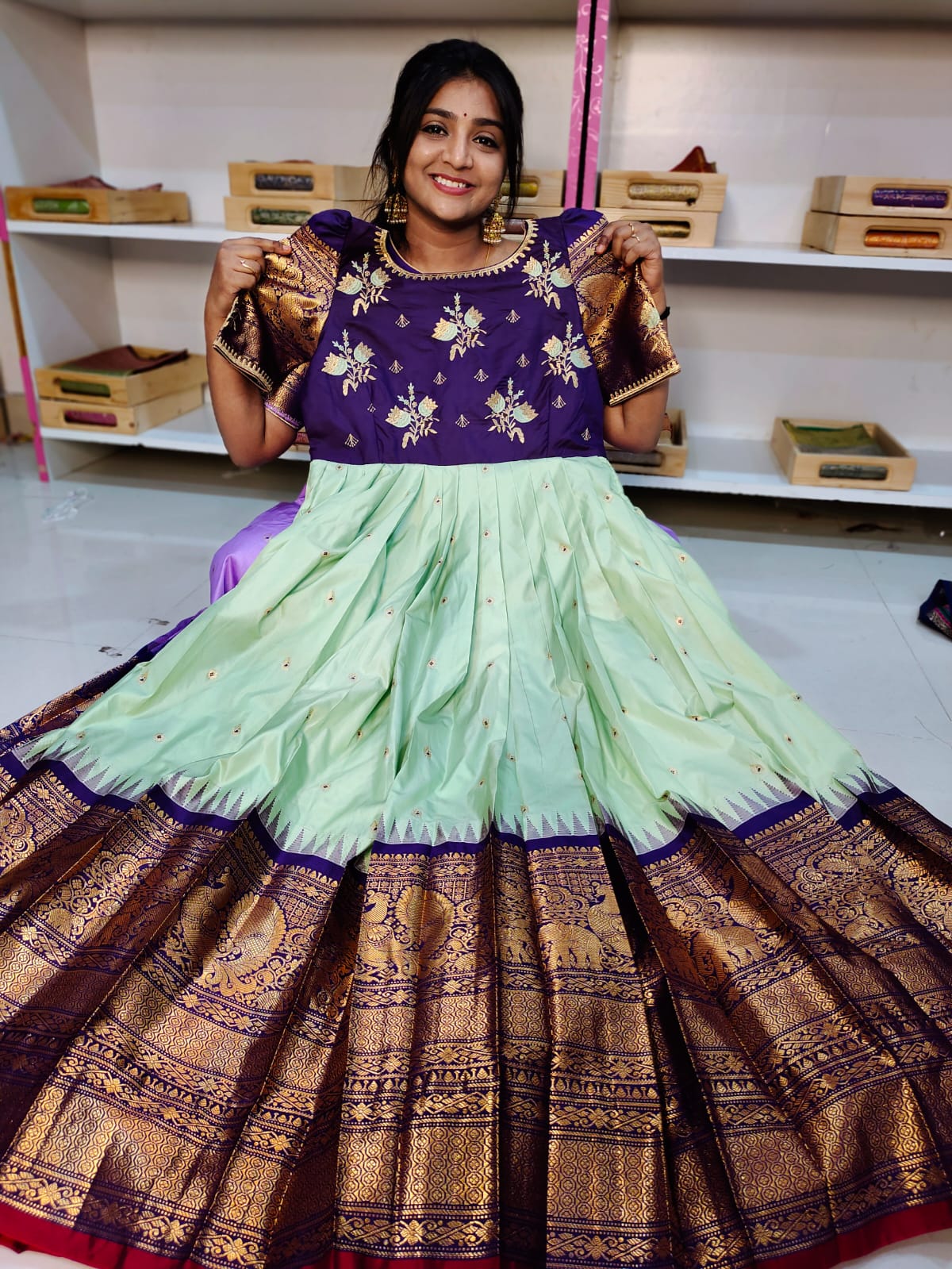 Gadwal frocks