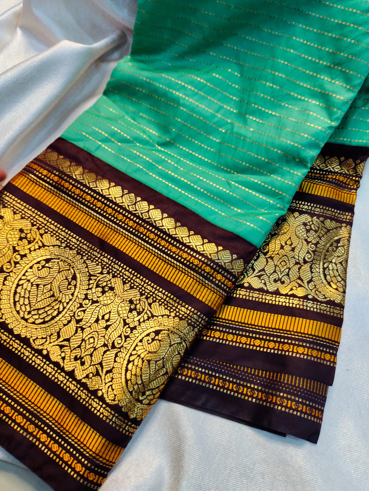 Vintage gadwal silk