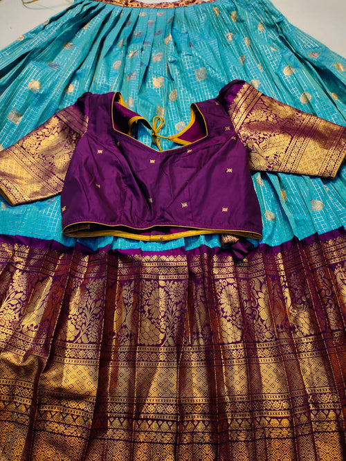 Ashadam gadwal lehangas sale