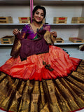 Gadwal vintage lehangas