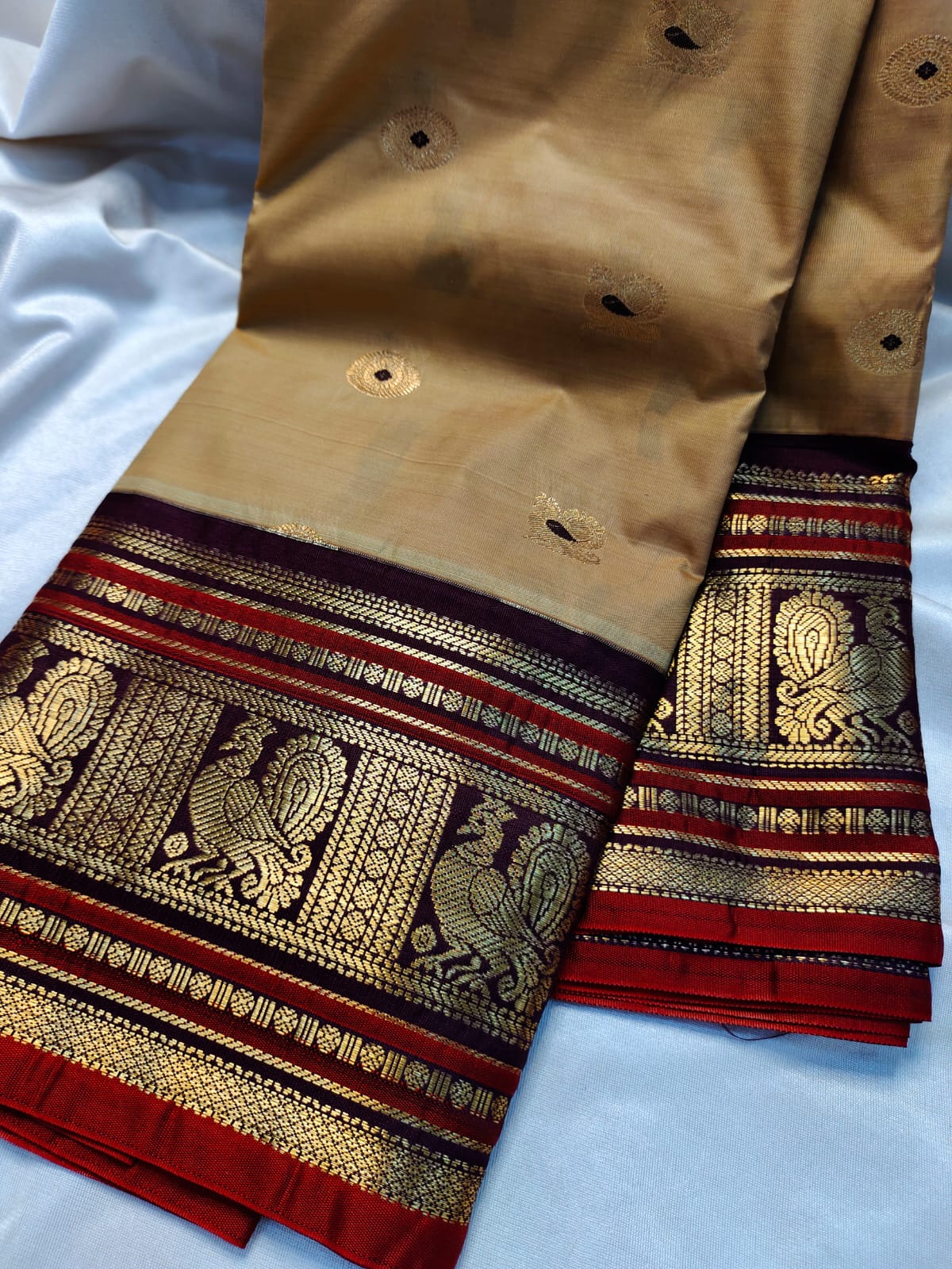 Vintage gadwal sarees