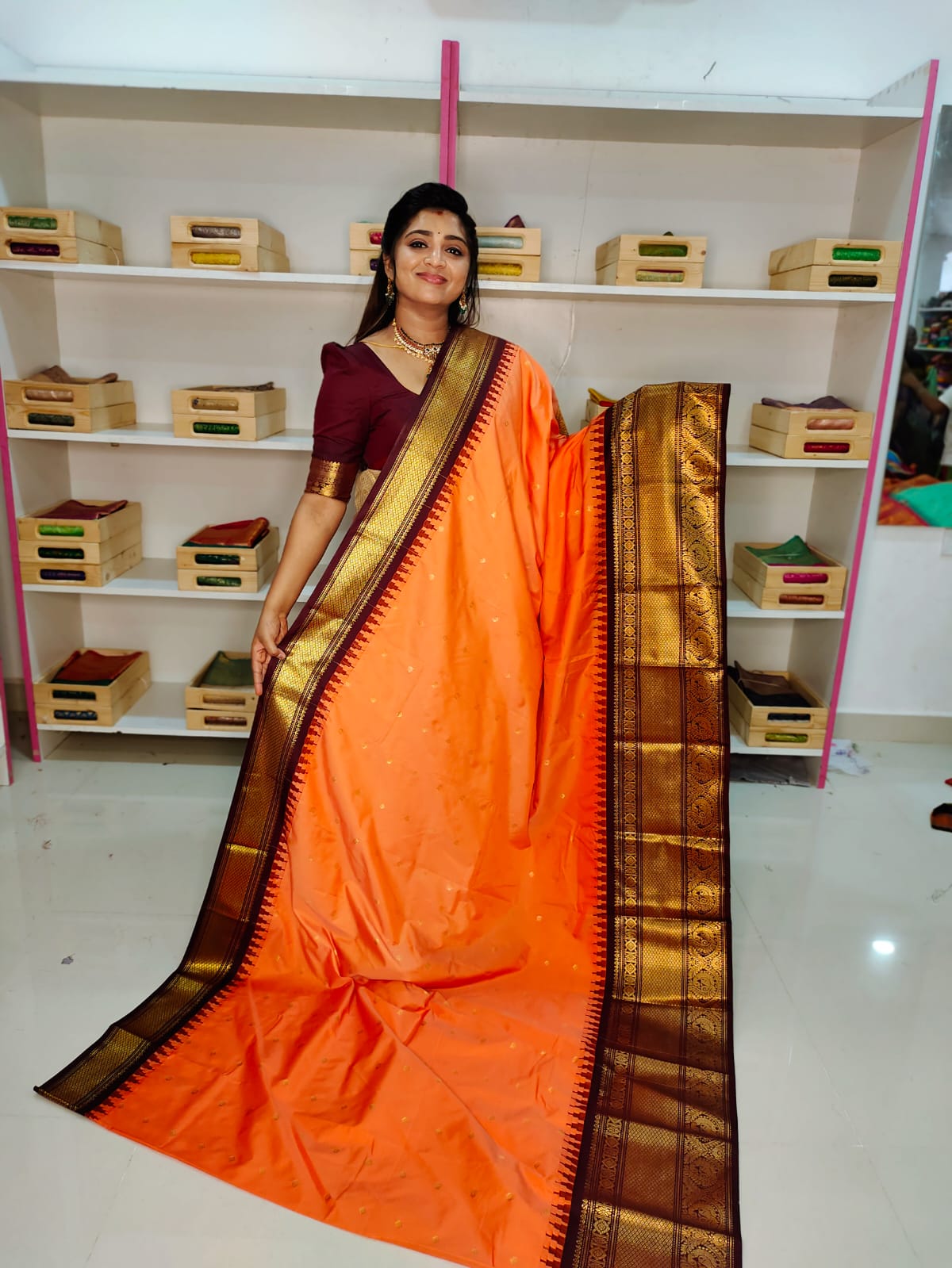 50% offer gadwal silk sarees