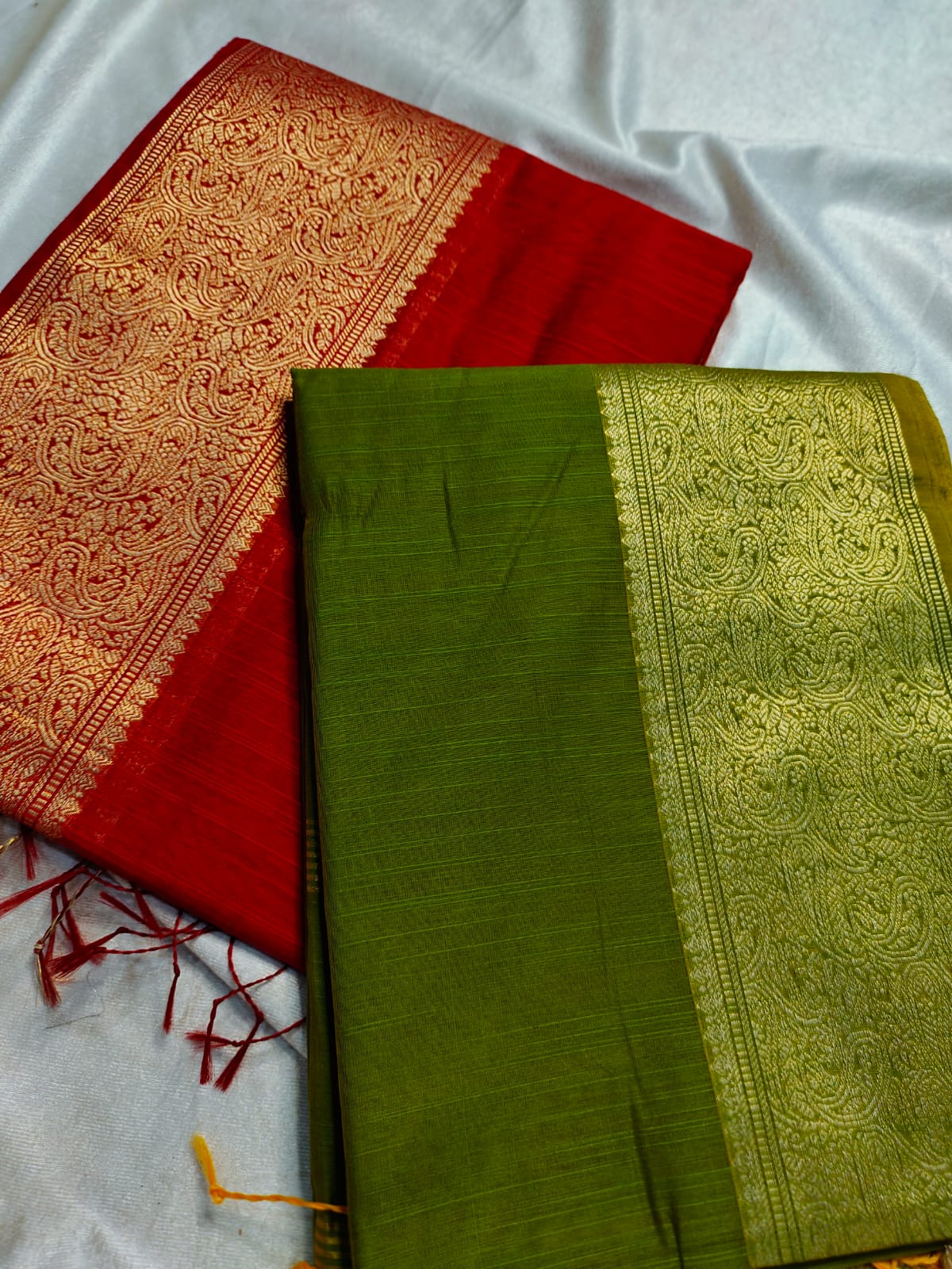 1+1 Chanderi silk