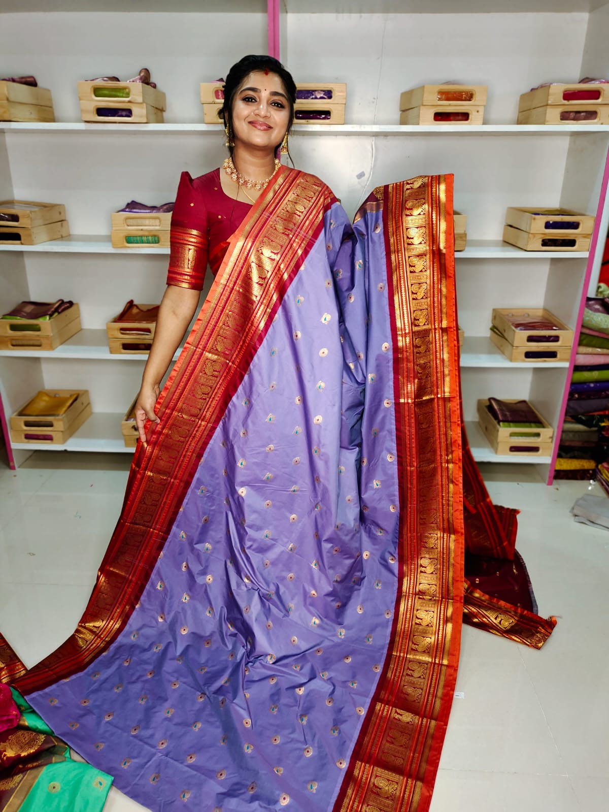 Primeme gadwal silk