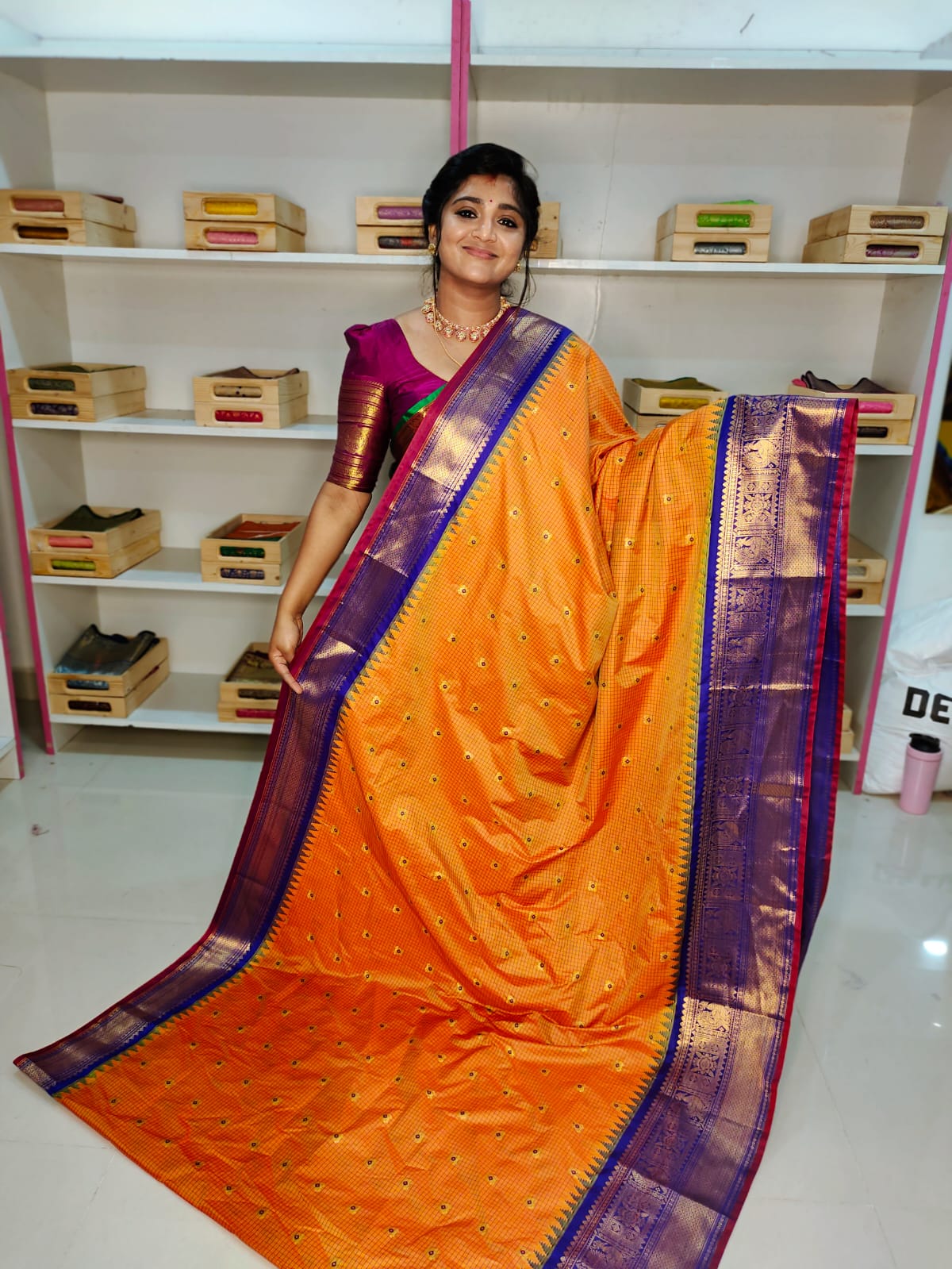 50% offer gadwal silk saree