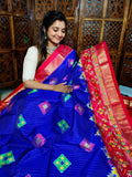 50% offer ikkat pattu sarees 
Silk mark certified