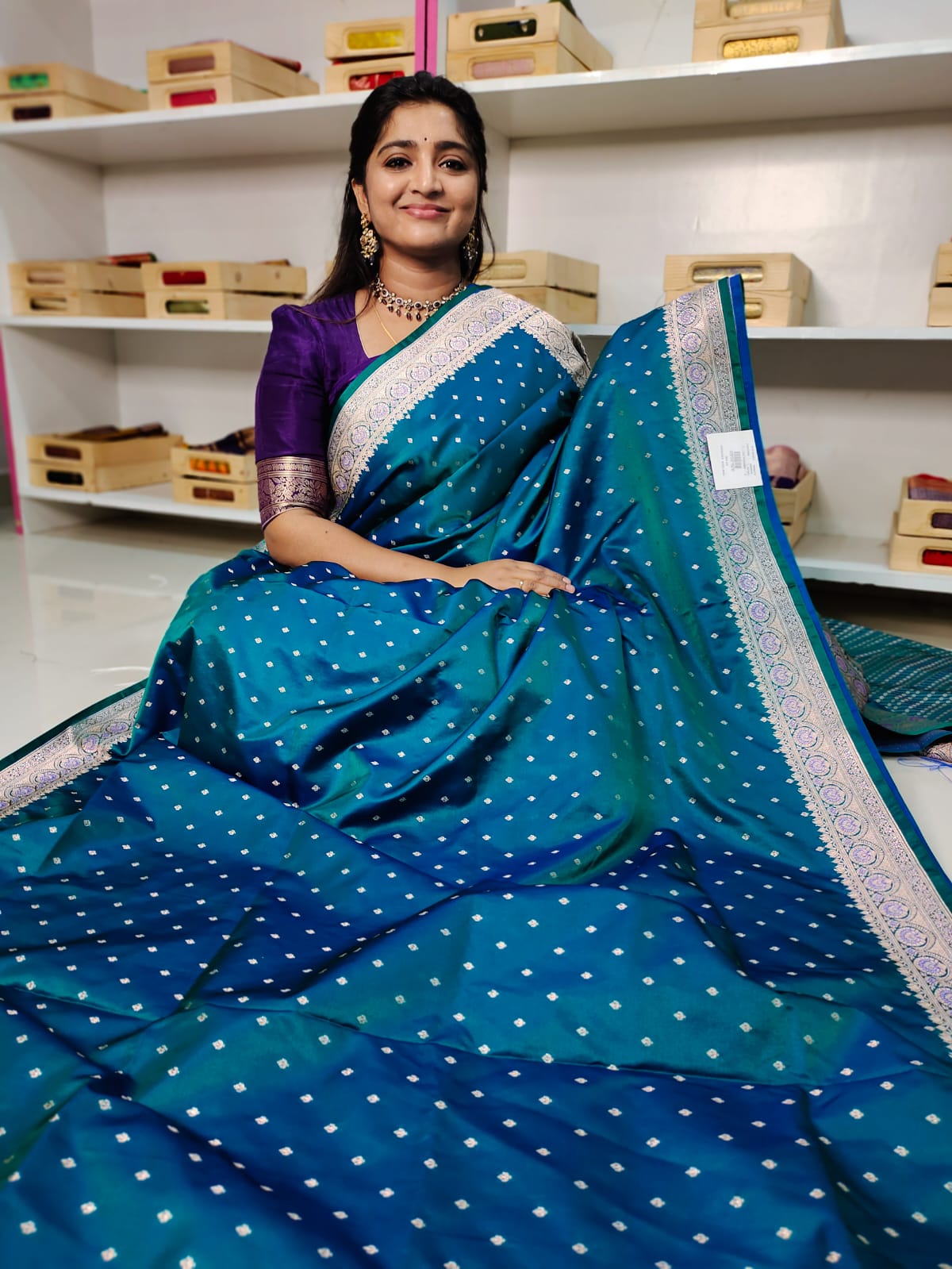 Katan banarasi silk