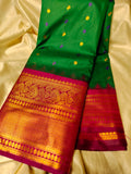 Vitange gadwal silk saree