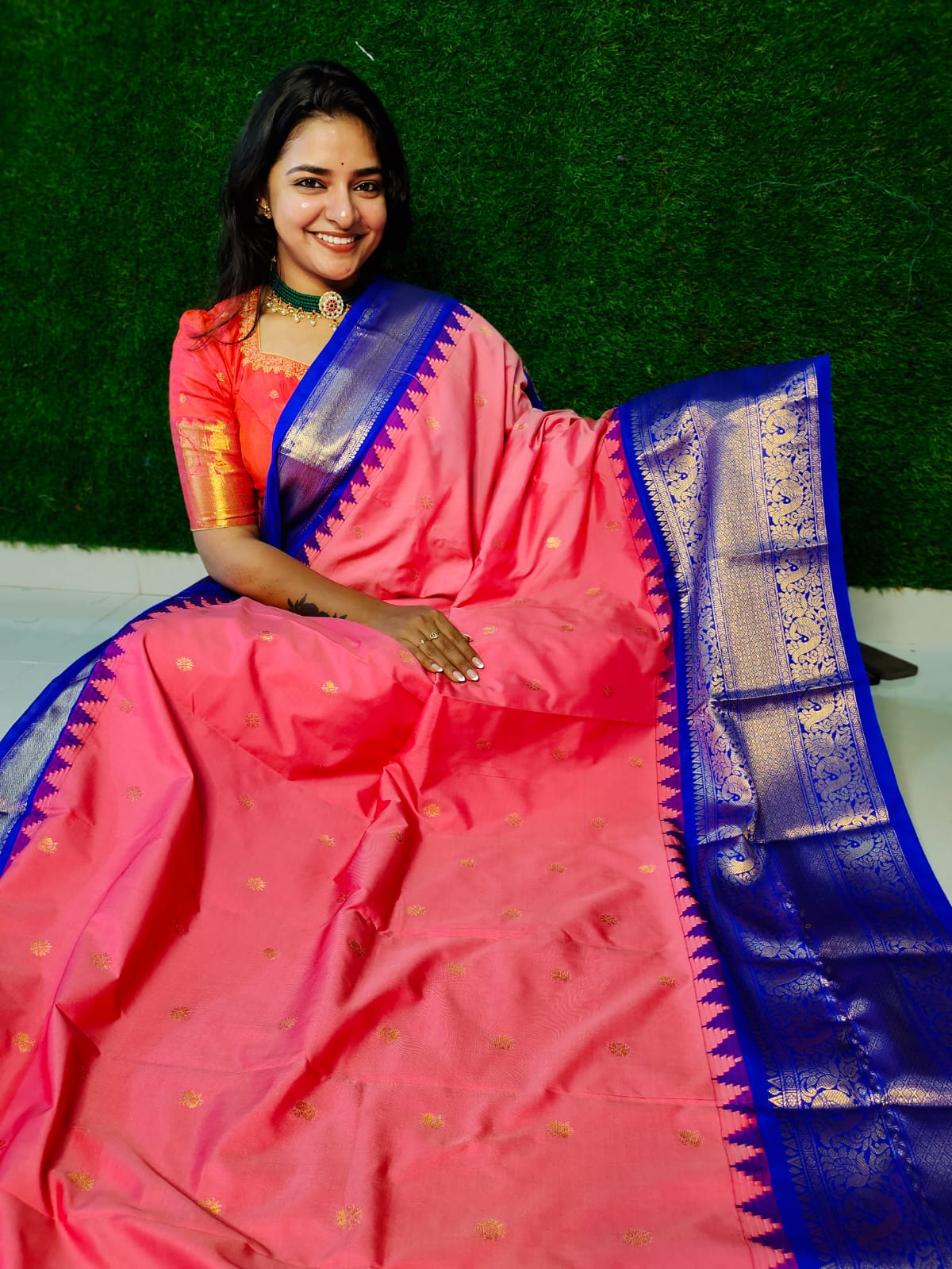 Vitange gadwal silk saree