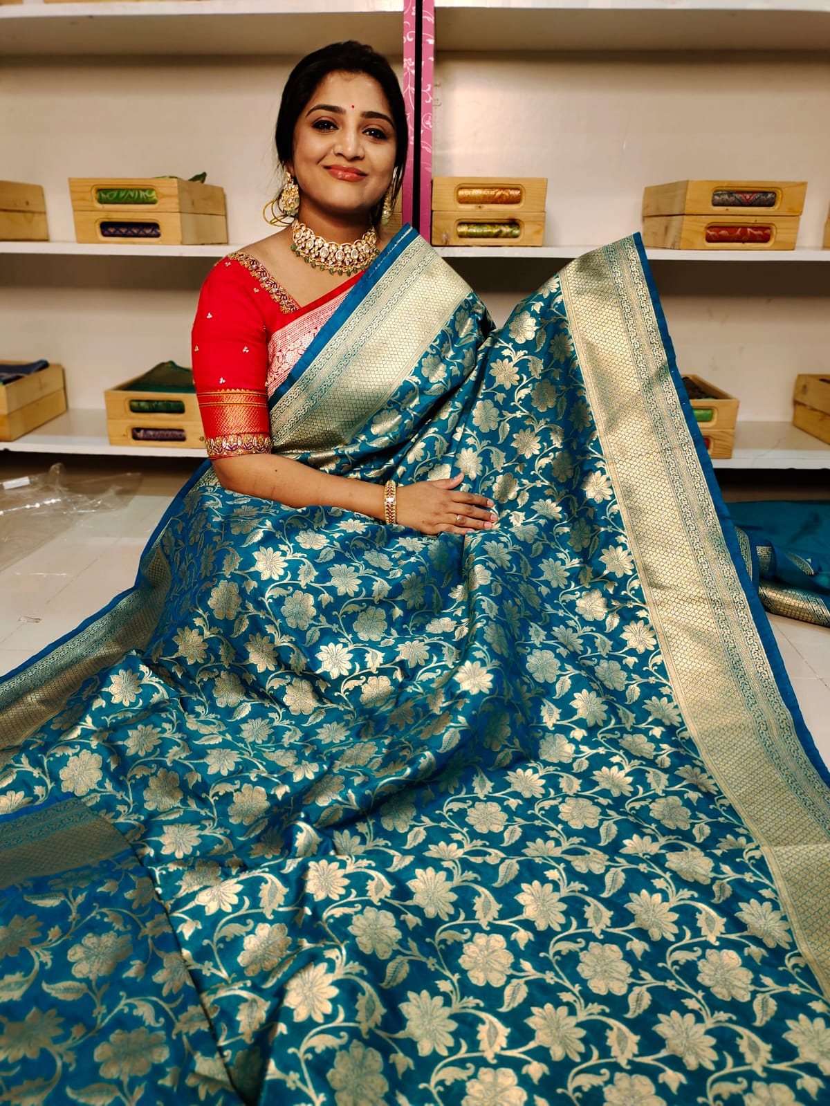 80% Katan banarasi sarees