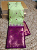 Primeme Meenakari gadwal silk saree